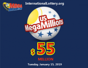 Mega Millions 结果：2位玩家赢得了$1百万 下个奖池：$5500万